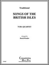 SONGS OF THE BRITISH ISLES 2 Euphonium 2 Tuba QUARTET P.O.D. cover